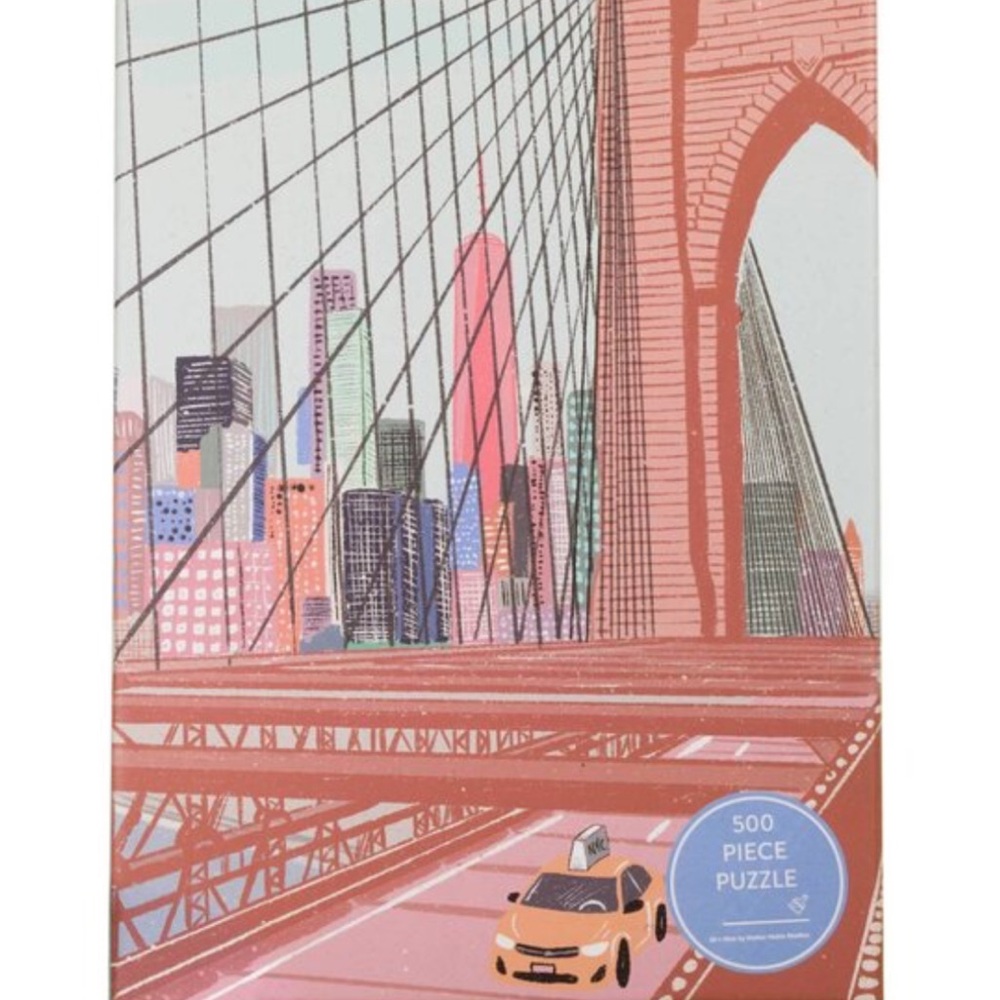 Brooklyn Bridge Jigsaw Puzzle - 500 pieces